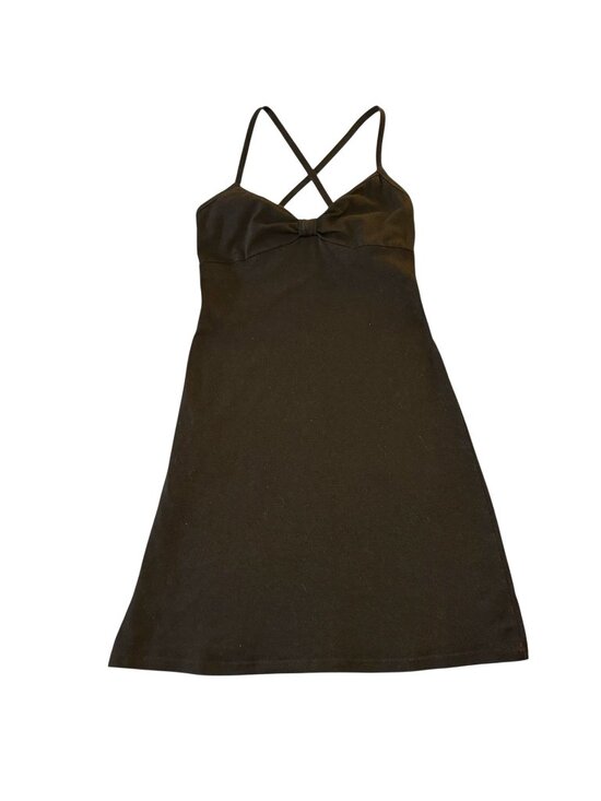 Moda International / Victoria's Secret Dresses & Skirts - Victoria's Secret Vtg Moda Int'l LBD Black Bodycon Dress Small Y2K Built-In Bra